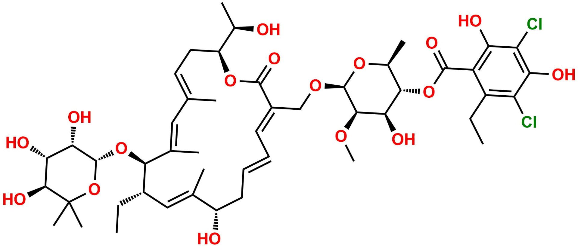 Fidaxomicin Metabolite OP-1118